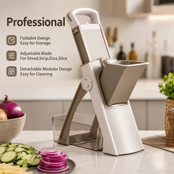ChefPro™ Multi-Blade Vegetable Slicer & Mandoline Cutter